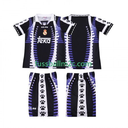 Fußballtrikots Real Madrid Retro Kinder Ausweich Trikotsatz 1997 1998 Fußballtrikots Real Madrid Retro Kinder Ausweich Trikotsatz 1997 1998